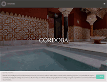 Tablet Screenshot of cordoba.hammamalandalus.com