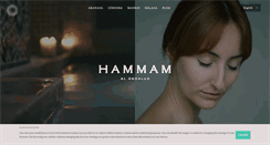 Desktop Screenshot of hammamalandalus.com